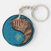 蠍座&アースモンキー キーホルダー (裏面)