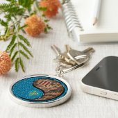 蠍座&アースモンキー キーホルダー (側面)