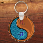 蠍座&ウッドオックス キーホルダー (正面)