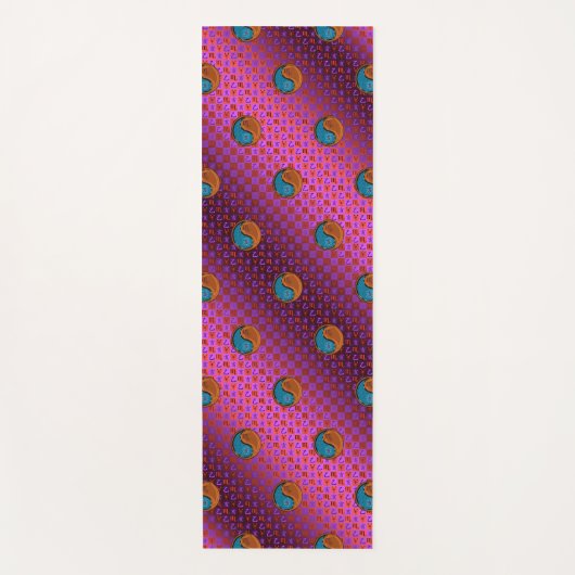 蠍座&ウッドボア ヨガマット (正面)