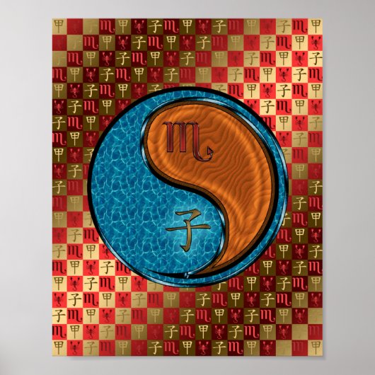 蠍座&ウッドラット ポスター (正面)