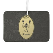 蠍座 カーエアーフレッシュナー (裏面)