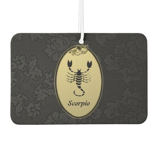 蠍座 カーエアーフレッシュナー (正面)