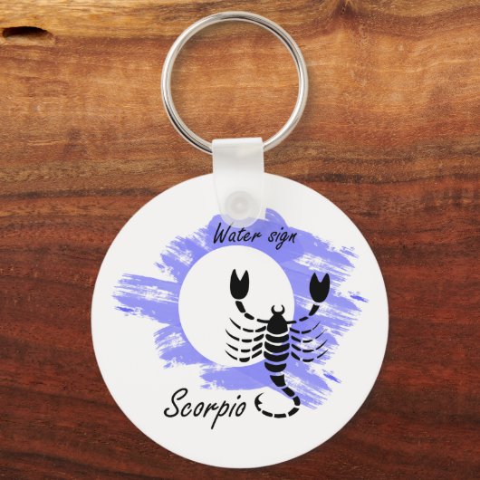 蠍座 キーホルダー (正面)
