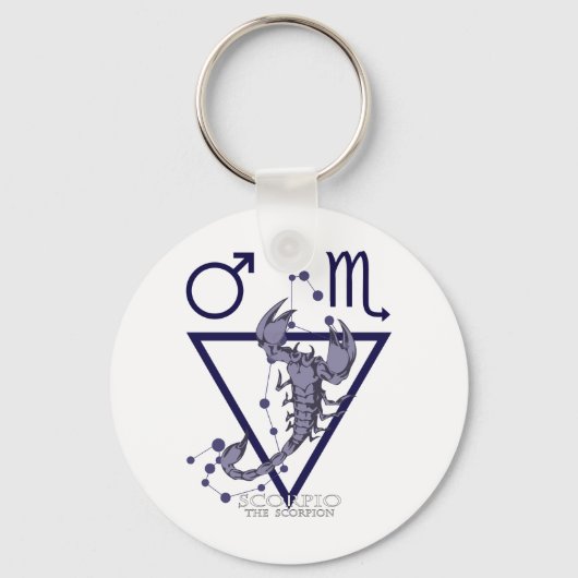 蠍座 キーホルダー (正面)