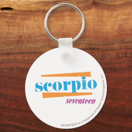 蠍座 キーホルダー (正面)
