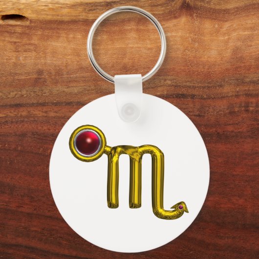 蠍座 キーホルダー (正面)