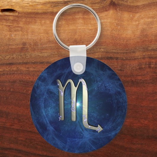 蠍座 キーホルダー (正面)