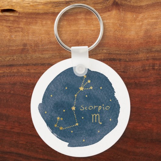 蠍座 キーホルダー (正面)