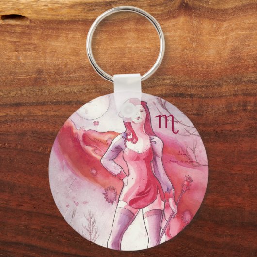 蠍座 キーホルダー (正面)