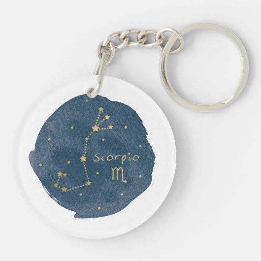蠍座 キーホルダー (裏面)