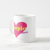 蠍座 コーヒーマグカップ (正面左)