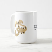 蠍座 ゴールドマーク コーヒーマグカップ (正面左)