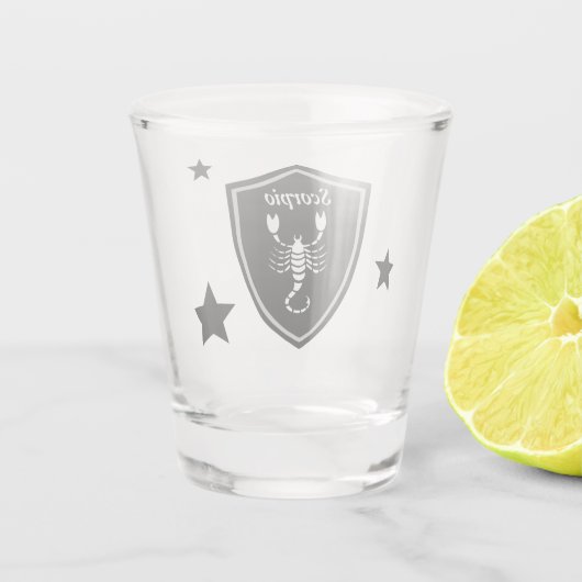 蠍座 ショットグラス (裏面)
