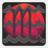 蠍座 スクエアシール (正面)