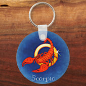 蠍座、スコルピオーネ キーホルダー (正面)