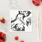 蠍座 スタンダードカクテルナプキン (インサイチュ)