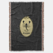 蠍座 スローブランケット (正面縦)