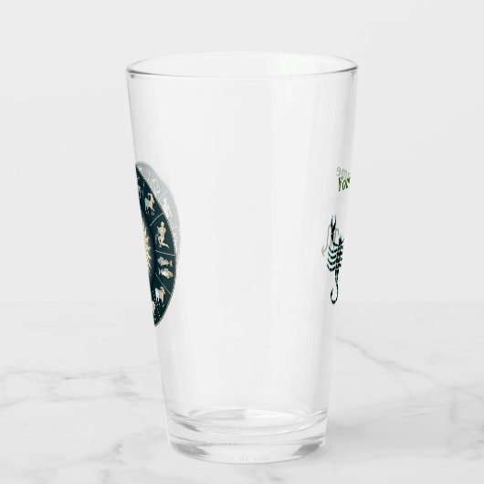 蠍座 タンブラーグラス (右)