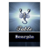 蠍座 テーブルナンバー (裏面)