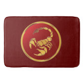 蠍座 バスマット (正面)