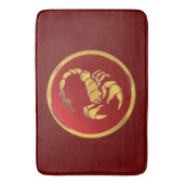 蠍座 バスマット (正面縦)