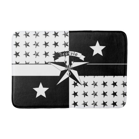 蠍座 バスマット (正面)