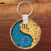 蠍座&ファイアオックス キーホルダー (裏面)