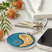 蠍座&ファイアタイガー キーホルダー (正面右)