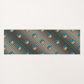 蠍座&ファイアドッグ ヨガマット (裏面(横))