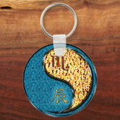 蠍座&ファイアドラゴン キーホルダー (裏面)