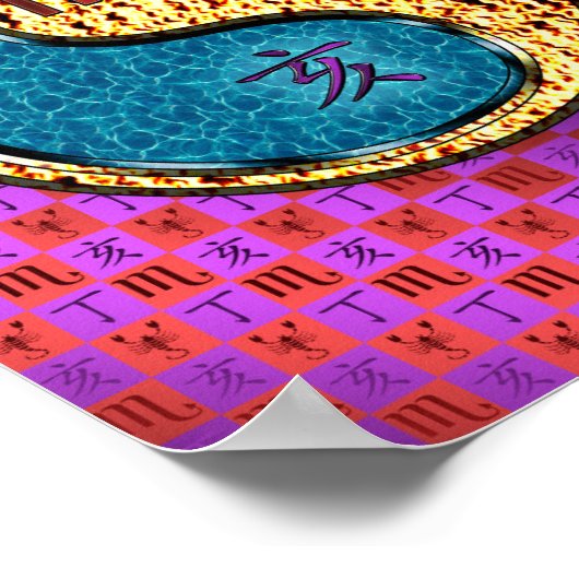 蠍座&ファイアボア ポスター (角)