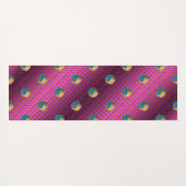 蠍座&ファイアボア ヨガマット (裏面(横))