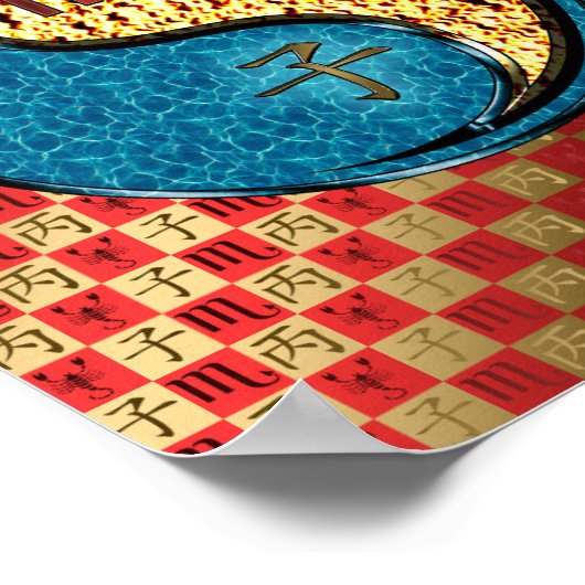 蠍座&ファイアラット ポスター (角)