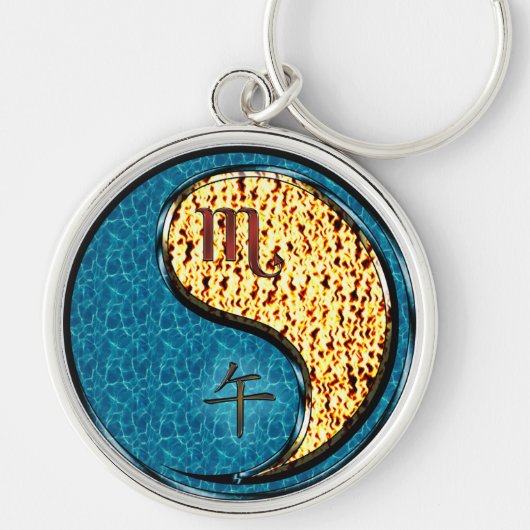 蠍座&ファイアーホース キーホルダー (正面)