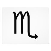 蠍座 フォトプリント            (正面)