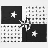 蠍座 フリースブランケット (正面(横))