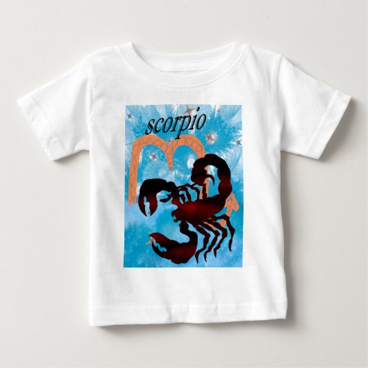 蠍座 ベビーTシャツ (正面)