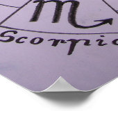 蠍座 ポスター (角)