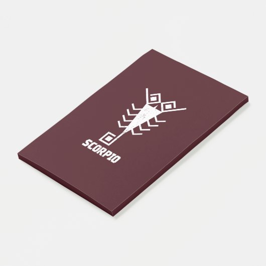 蠍座 ポストイット (アングル)