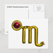 蠍座 ポストカード (正面/裏面)