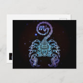 蠍座 ポストカード (正面/裏面)