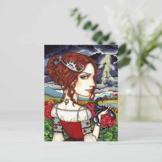 蠍座 ポストカード (スタンド正面)