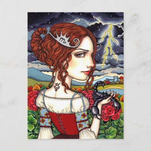 蠍座 ポストカード (正面)