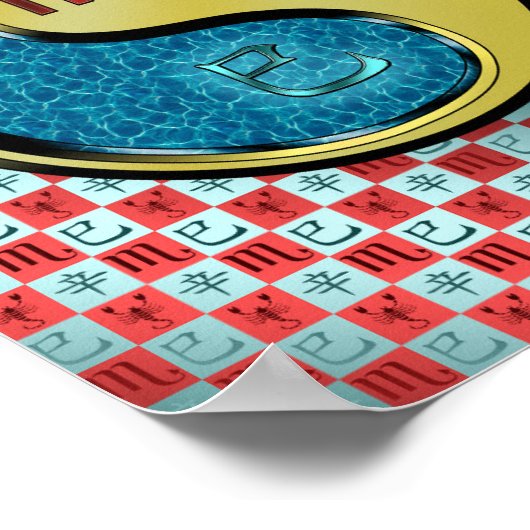 蠍座&メタルスネーク ポスター (角)