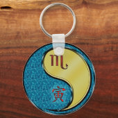 蠍座&メタルタイガー キーホルダー (正面)