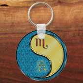蠍座&メタルドラゴン キーホルダー (裏面)