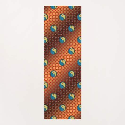 蠍座&メタルホース ヨガマット (正面)