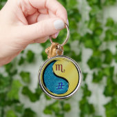 蠍座&メタルボックス キーホルダー (手)