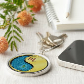 蠍座&メタルヤギ キーホルダー (側面)